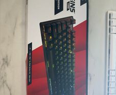 HyperX Alloy Origins Core TKL, Blue/Red Switches, RGB, full box, like new