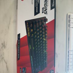 HyperX Alloy Origins Core TKL, Blue/Red Switches, RGB, full box, like new