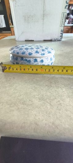 Blue Ivy Trinket Porcelain Box