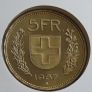 Swiss Herdsman coin stamp cover UNC 5 Francs 1987 Image 4