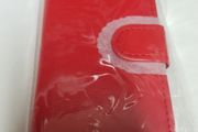 Red Leather book case Mobile Phone for Samsung galaxy S9