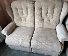 Double sofa and 2 arm chairs