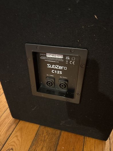 SubZero C12S Passive PA Subwoofer
