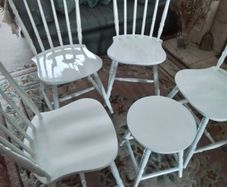 6 chairs and matching stool