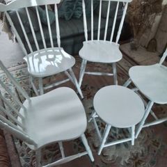 6 chairs and matching stool