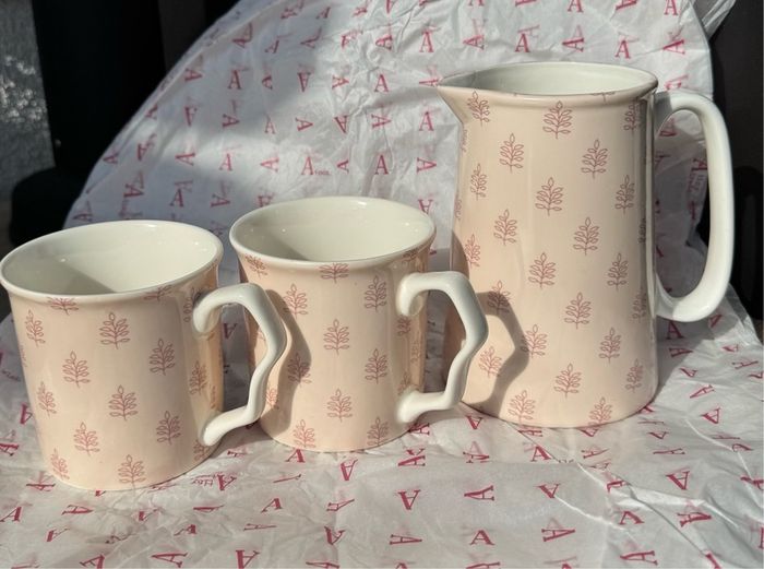 Foxford cups and jug BNWT