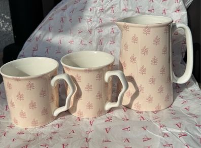 Foxford cups and jug BNWT