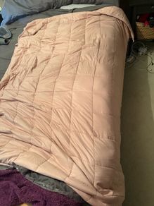 Brentfords Weighted Blanket | Blush Pink | For Anxiety