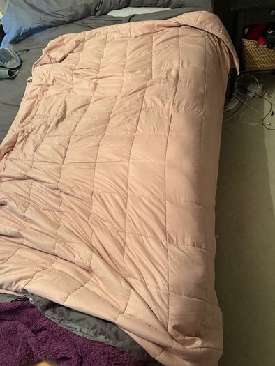 Brentfords Weighted Blanket | Blush Pink | For Anxiety