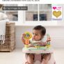 Mamas and Papas Bug 3-in-1 Floor Booster Seat with Activity Tray - Blossom Pink Image 7