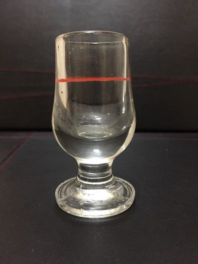 Vintage Small Glass Candle Holder