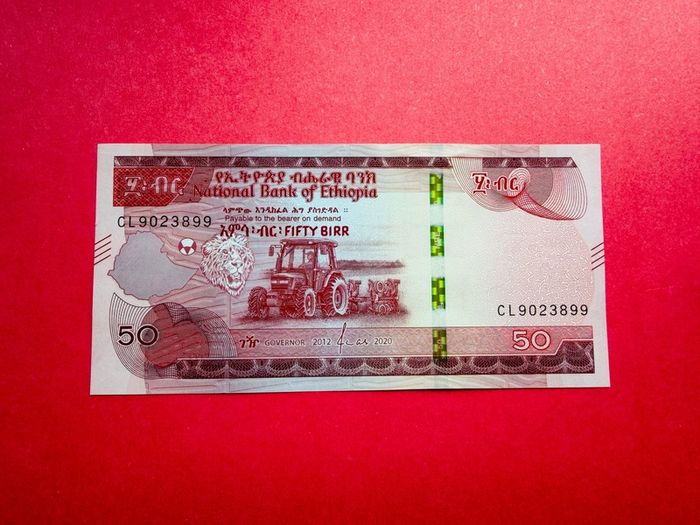 Ethiopia  50 Birr  2012  -  2020. 54a  ( Uncirculated )