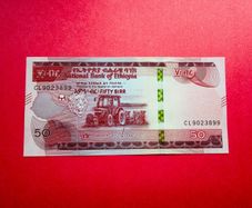 Ethiopia  50 Birr  2012  -  2020. 54a  ( Uncirculated )