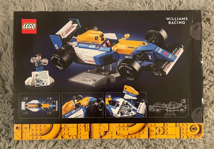 Lego 10353 (icons) Williams Racing Fw14b & Nigel Mansell