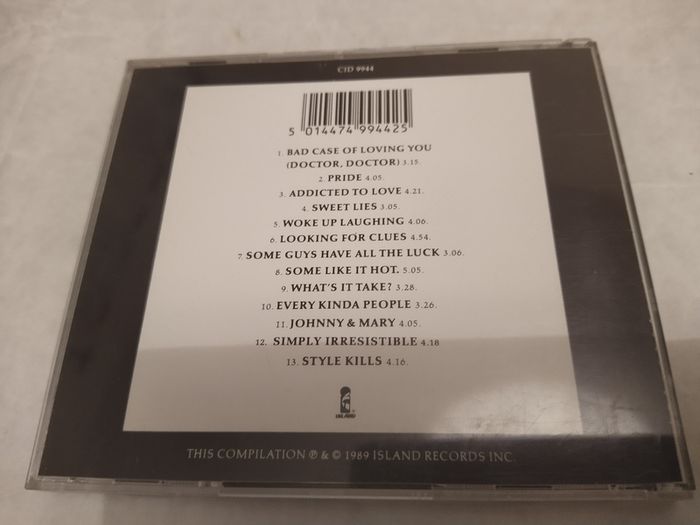 Robert Palmer - Addictions Volume 1 Cd
