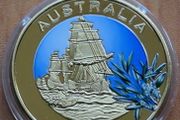First Fleet Australia 2010 solid bronze + certificate