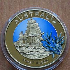 First Fleet Australia 2010 solid bronze + certificate