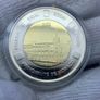 Monaco 2 euro coin specimen trial big weight 29.3gr diameter 3.3cm Image 3