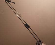 Vintage Telescopic Halogen Desk Lamp.