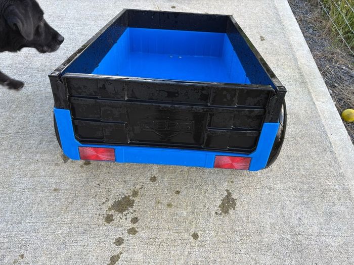 Berg XL BFR Go-kart with extra seat & trailer