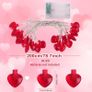 Red Love Heart String Lights 20 Led Battery Operated Fairy String Lights Romantic Decor Image 2