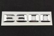 1pc 3D ABS Chrome Suitable for Mercedes Benz E200 E220 E300