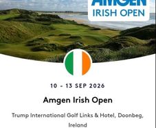 Irish open golf Friday sept 11th