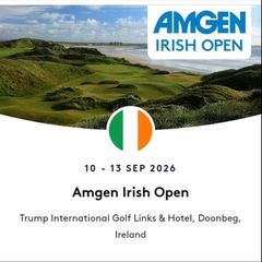 Irish open golf Friday sept 11th