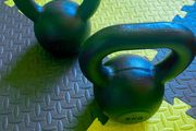 Cast iron kettlebells