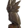Crested Cockatoo - Bronze, Marble, Signed Image 4