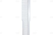 Barber / Hairdressing Flat Top Comb Stylist Hair Fade Comb Hairdressing Clipping Comb - White