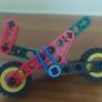 Lego Technic motorbike - set 3054 - from 1998 Image 2