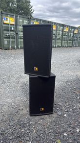 Audac PX108 Passive PA Speakers + AMC Pro MA30X Amplifier