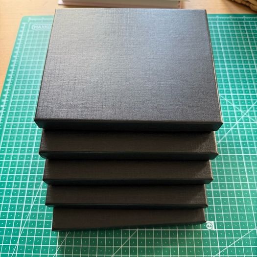 5 sets of boxed cheese knives