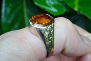8ct Gold Citrine Ring