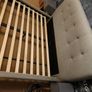 bed king size Grey colour, Plus two bedside cabinets Image 2