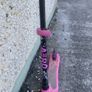 Pink aero light up wheel scooter Image 6