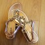 Women's Toe Summer Holidays post jewelled flat sandals Image 7