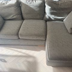 NEXT Stamford Grey Boucle Weave Sofa & Armchair