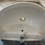 wall-hung bathroom basin with full pedestal Image 5