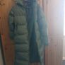Women's long puffer coat new with tags size 10 Image 2