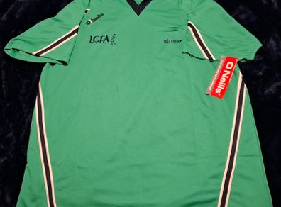 LGFA GAA (Brand New with Tags) O'Neills Referee Gaelic Football Jersey (Adult XXL) FREE POST