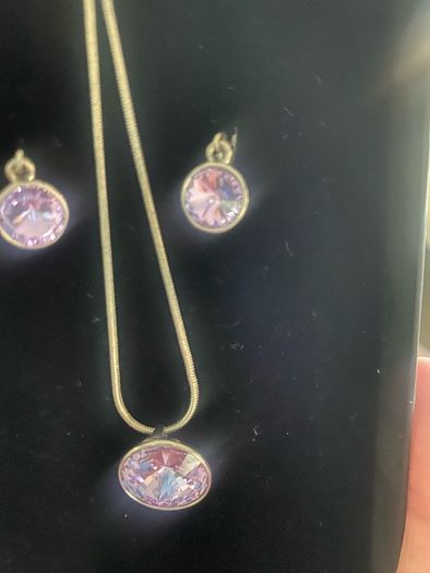 M&S Autograph Necklace & Earrings Set