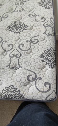 Double bed set plus mattress