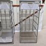 TWO IKEA Metal 6 drawer basket units Image 2
