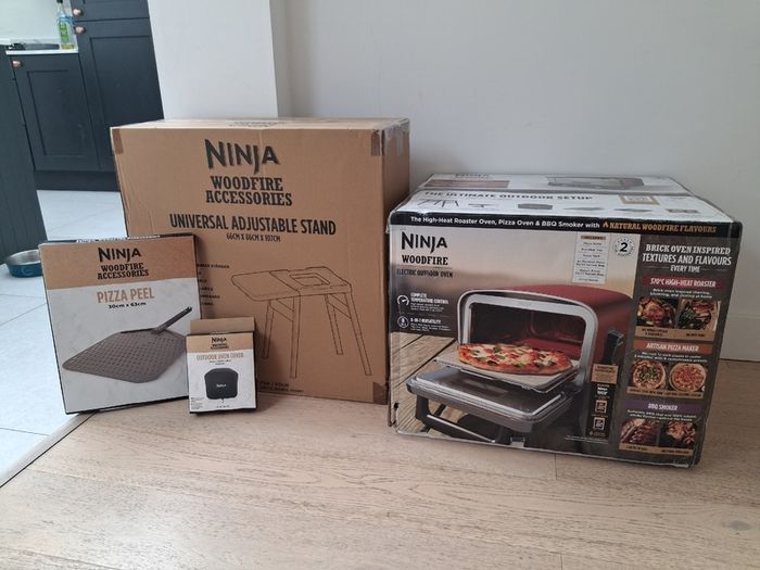 Ninja Woodfire Electric Outdoor Oven + Accessories