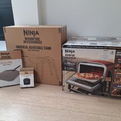 Ninja Woodfire Electric Outdoor Oven + Accessories