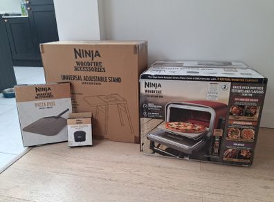 Ninja Woodfire Electric Outdoor Oven + Accessories
