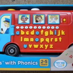 Playtime Bus with Phonics - Age 2-5 years - Vtech