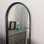 Audo black oval mirror Image 4
